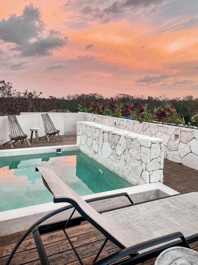 Vida Jungle Boho Apart 9 With Special Fee To Access Hotel Bardo Tulum Exterior foto